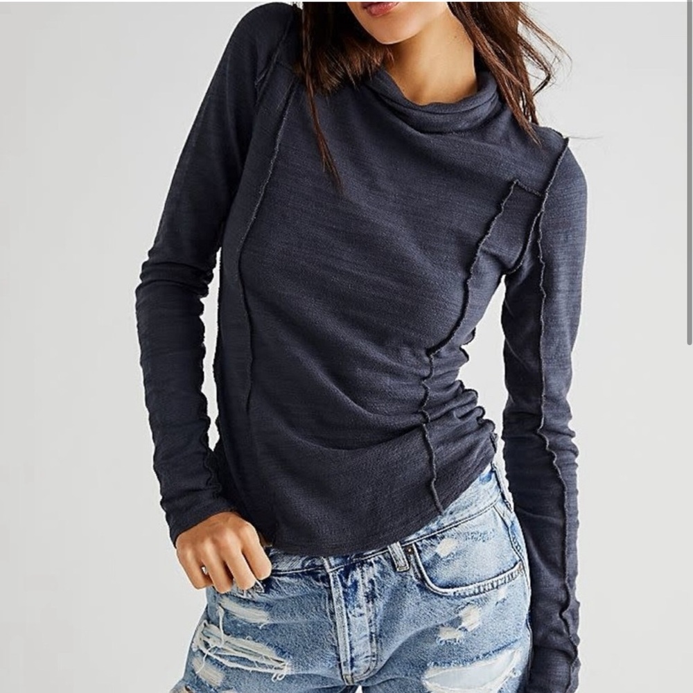 NWOT Free People Everyday Layering Long Sleeve Tee